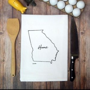 Georgia State Tea Towel NWOT